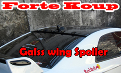 [ Forte Koup(Cerato Koup) auto parts ] Cerato Koup Glass Wing Visor Made in Korea